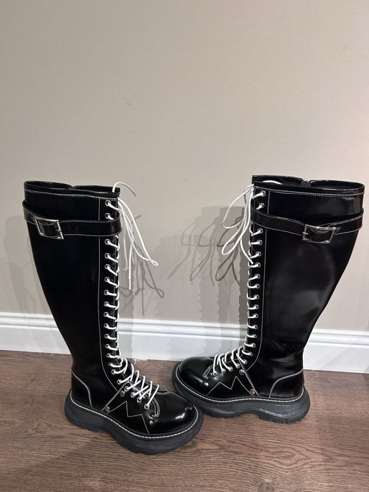 Сапоги ботинки обувь Alexander McQueen