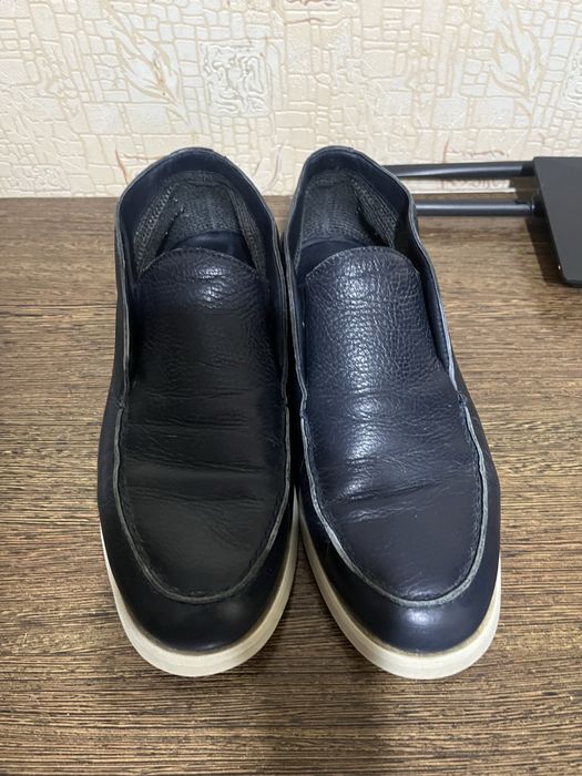 Кожаные мужские лоферы