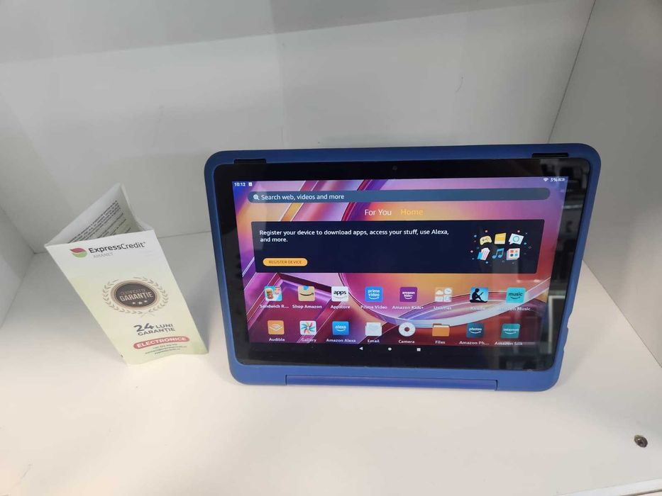 Tableta Amazon Fire HD 10 Kids Pro (Ag8 Tudor/B75104 – Garantie 2 Ani!