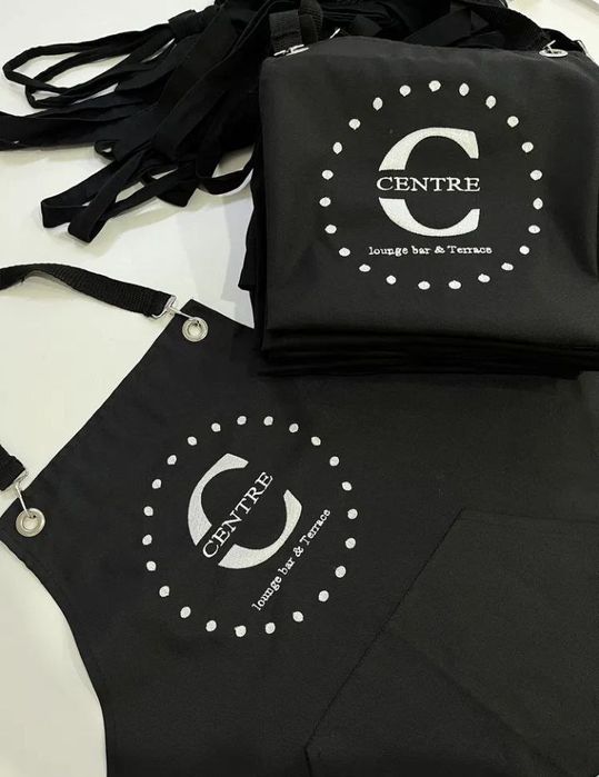 Фартук для кухни с печатью логотип Oshxona uchun fartuk