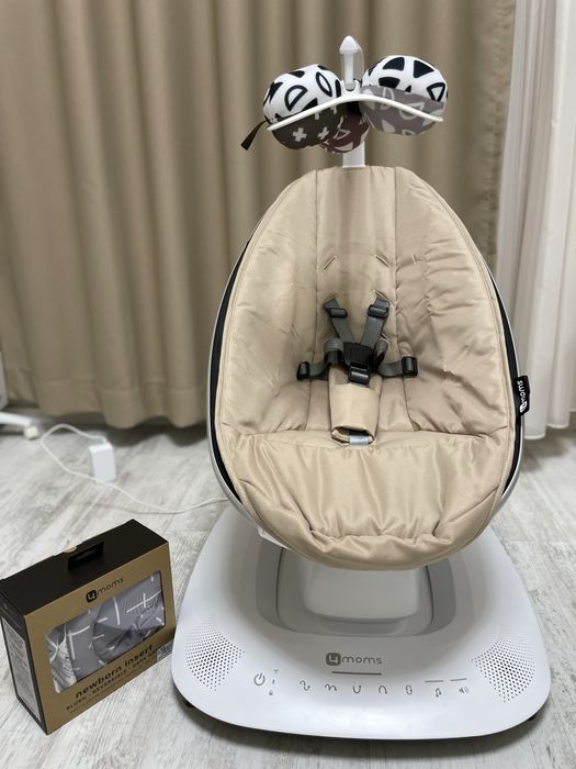 4Moms Mamaroo 5.0 Multi-Motion Baby Swing – Sandstone
