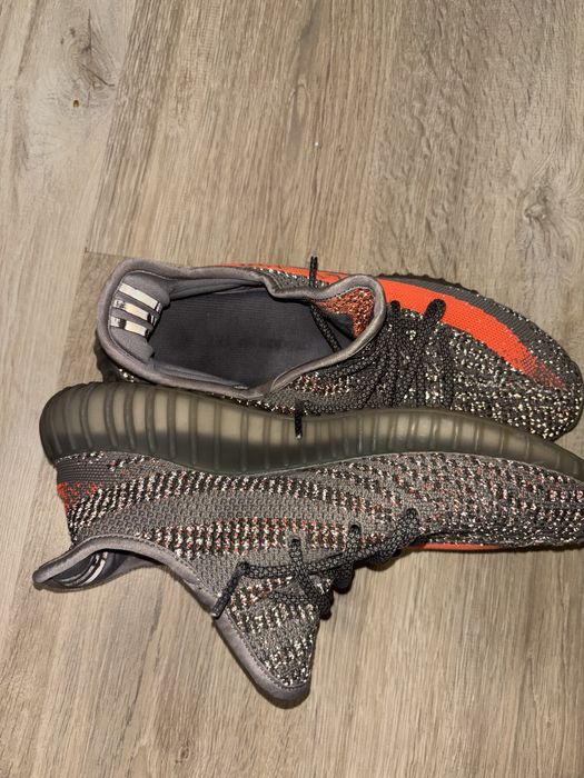 Yeeze350-orange and grey