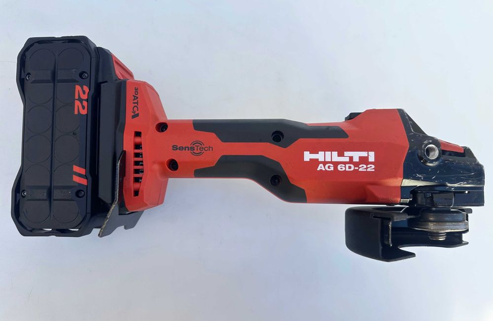 Hilti AG 6D-22 Nuron - Безчетков ъглошлайф с SensTech 2x22V 8.0Ah