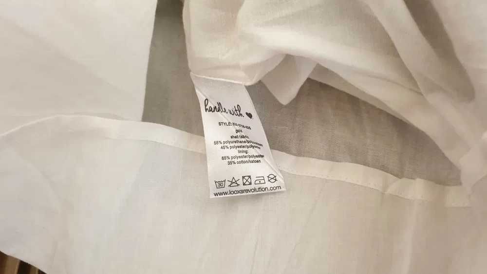 Fusta aurie LOOKS Revolution, cu pliuri. S/ M