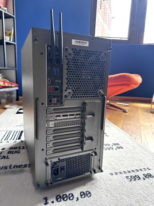 Мощен Геймърски / Работен компютър - Ryzen 9 5900X | RTX 3080 10GB | 32GB RAM | 2TB SSD + 4TB HDD | Като Нов!