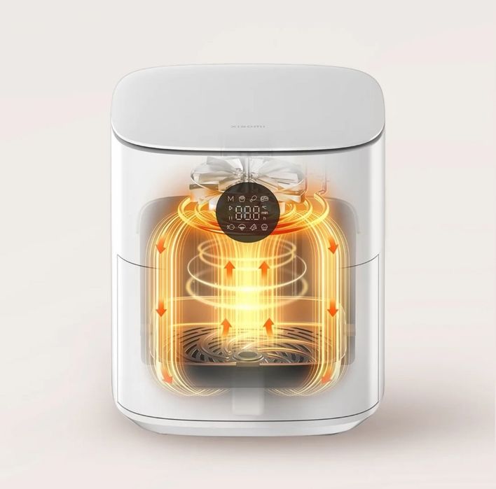 Аэрофритюрница Xiaomi Air Fryer 6.5L Глобальная Версия 1 Год Гарантия