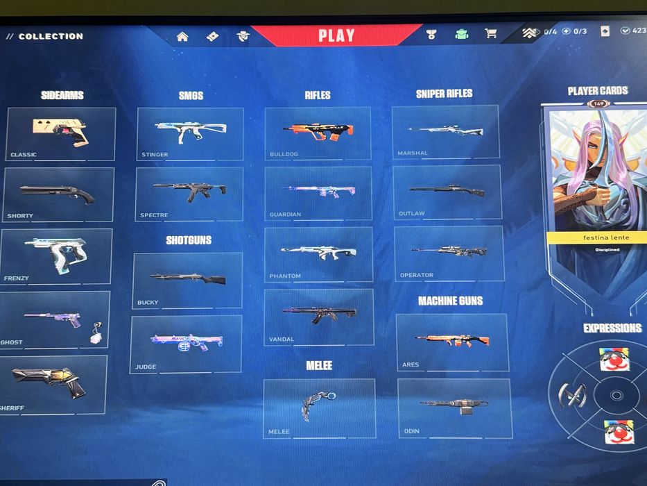 Продам аккаунт валорант