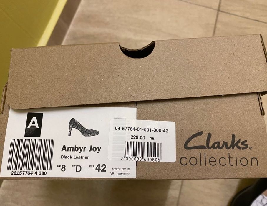 Clarks amber joy елегантни обувки