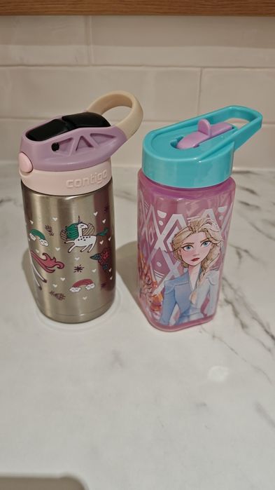 Метален термос Contigo и бутилка за вода