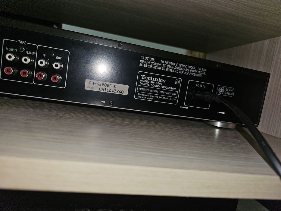 DSP procesor egalizator Technics