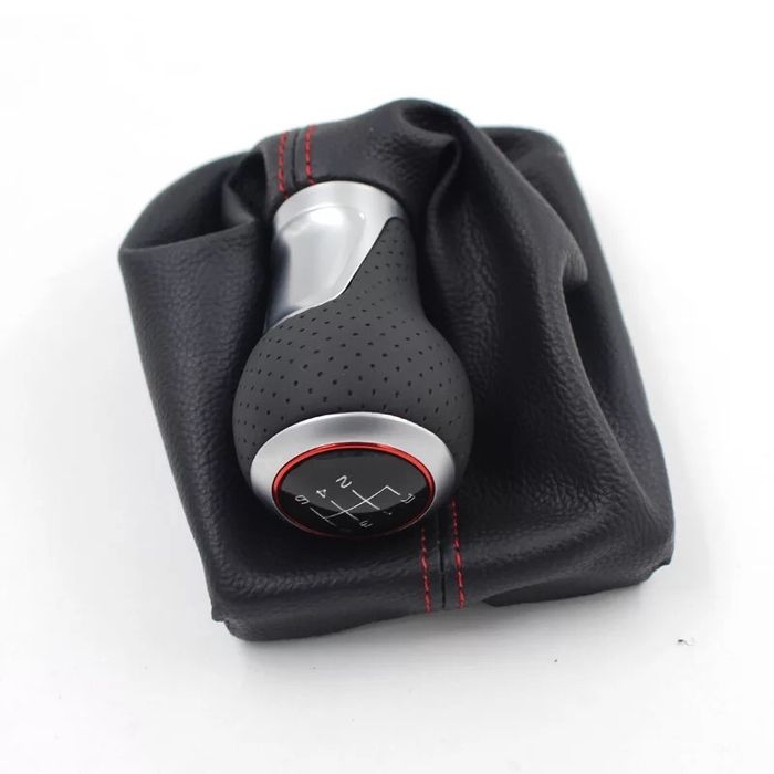 Nuca Manson schimbator cusatura rosie piele S-line Audi A4 B8 A5 8T Q5