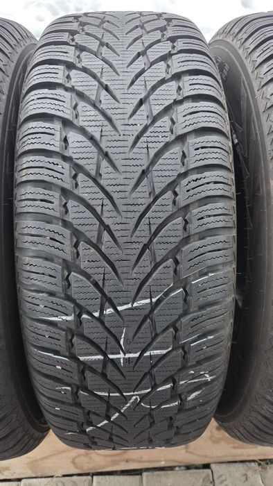 Set jante tabla Originale 5x114,3 cu cauciucuri iarna 215 65R16 Nokian