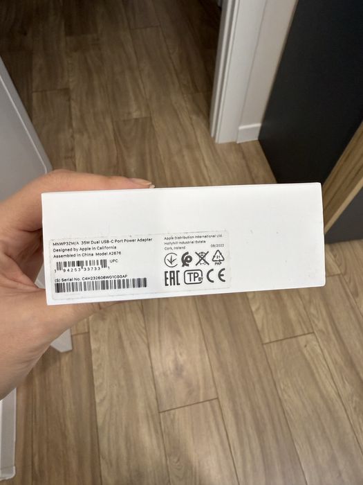 Блок питания Apple 35W Dual USB