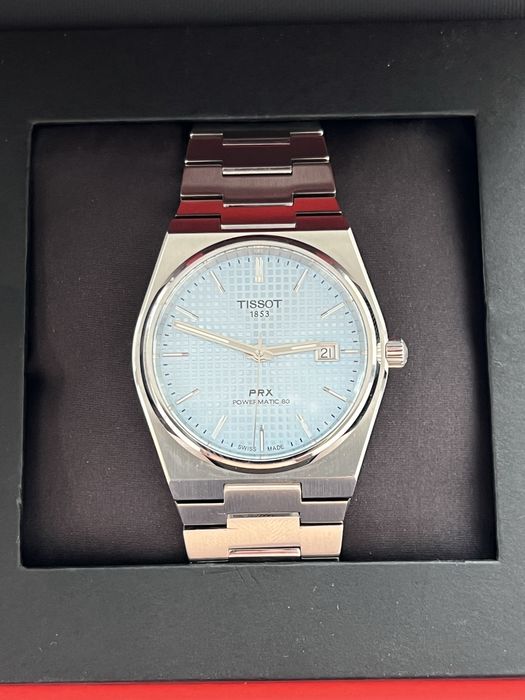 Vand ceas automatic Tissot PRX Powermatic 80, 40mm, impecabil!