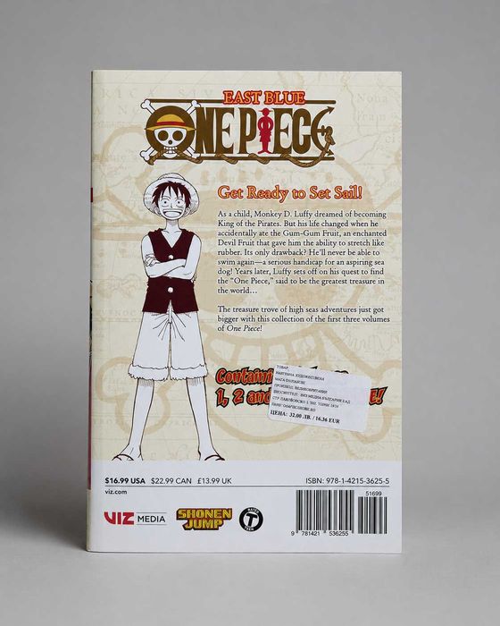 манга One Piece: East Blue 1-2-3