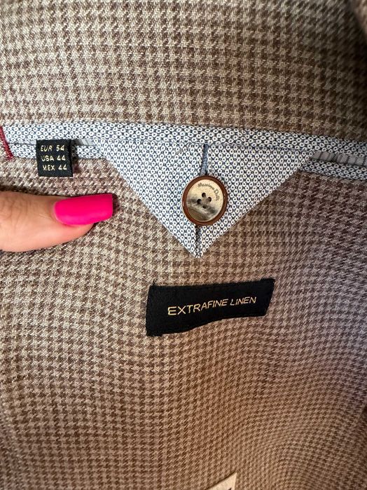 Мъжко ленено сако Massimo Dutti, размер 54