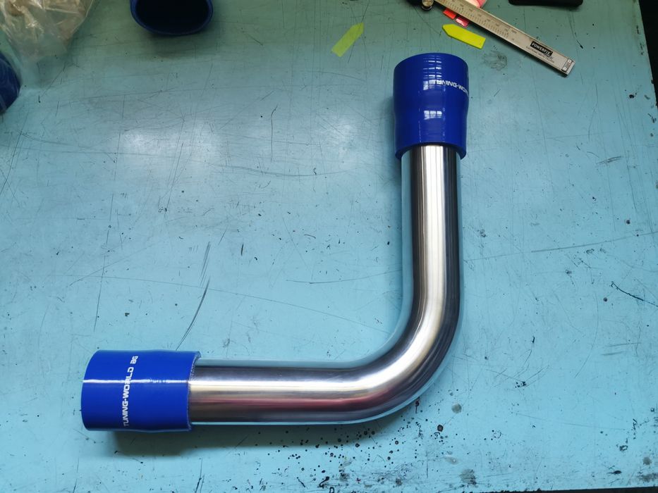 Алуминиеви тръби за турбо пътища Т скоби снадки силиконови маркучи