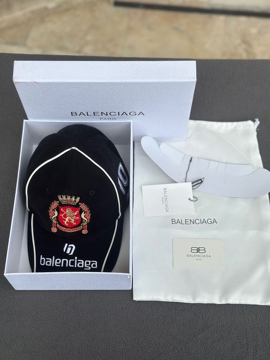 Balenciaga Logo-Embroidered Cotton-Twill Baseball Cap
