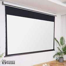 Экран для проектора (моторизированный) (5,0 x 4,0 м)