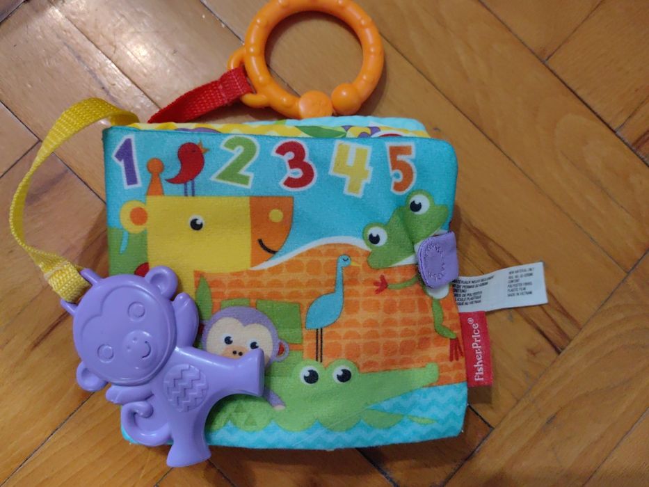 Проходилка 2 в 1 за 12месеца С ПОДАРЪК МЕКА КНИЖКА НА FisherPrice