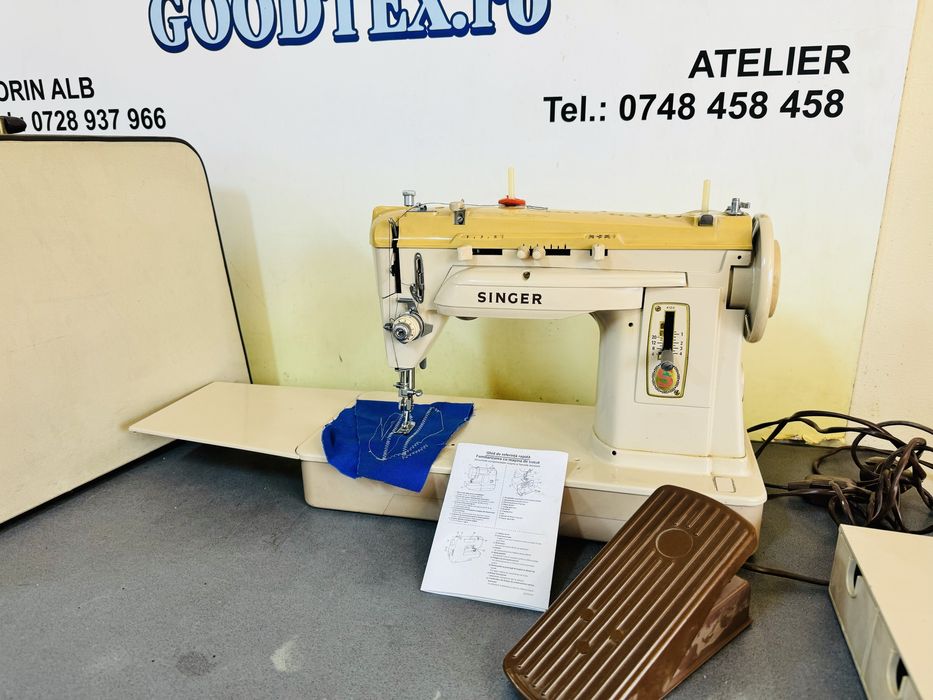 Masina de cusut SINGER 431 cu piese metalice