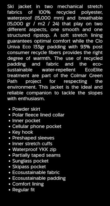 Geaca de schi/ski Colmar