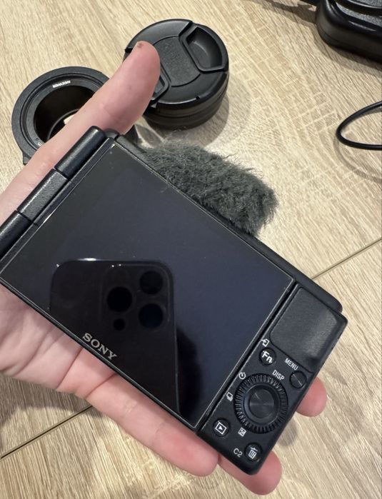 Sony zv1 влогинг камера + аксесоари