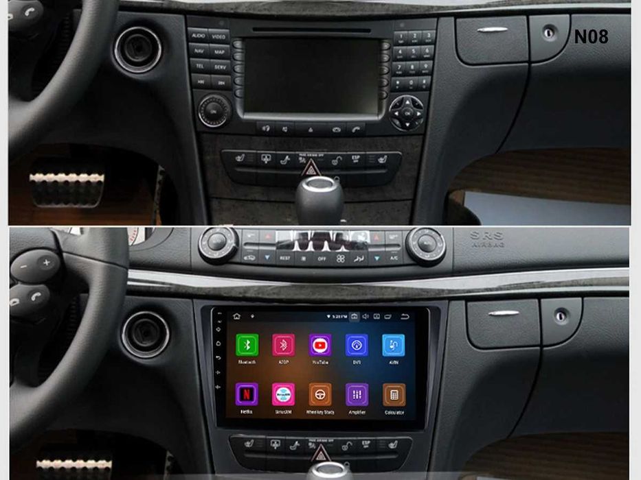 Sistem navigație de înaltă calitate cu GPS încorporat Mercedes W211