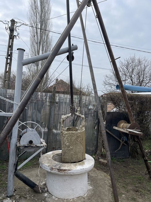 Foraje Puturi Apa Fantani Denisipari Prelungiri Piloni