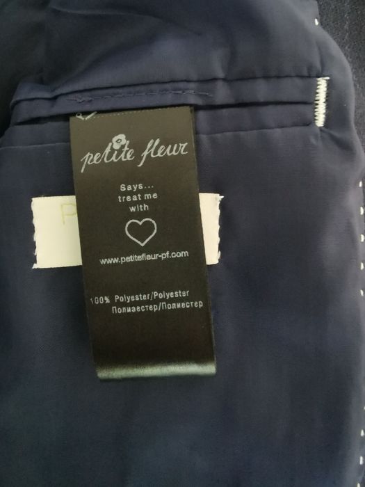 Детски сет сако, риза, папийонка Petite Fleur 10-11г.