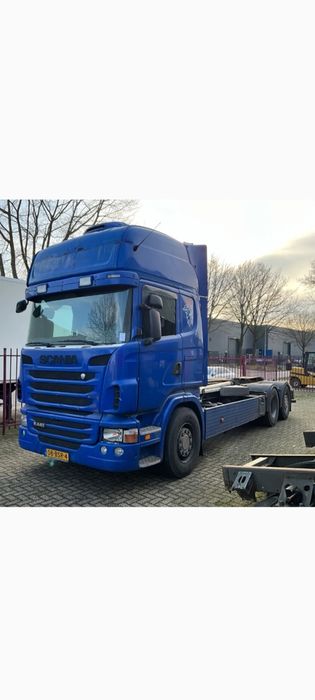 Scania R440, automat, abroll kipper, motor defect