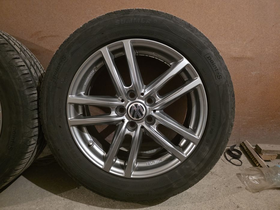 Джанти с гуми 17, 5х112 VW, Mercedes, Audi, skoda