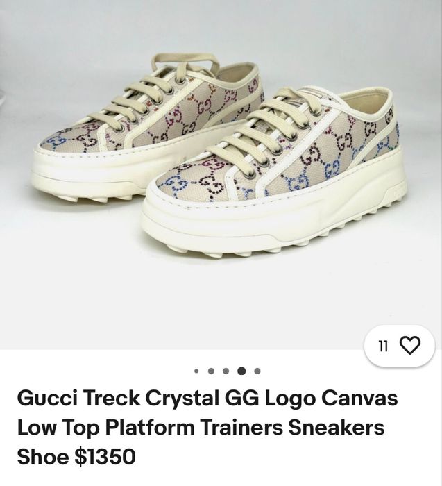 GUCCI Оригинални Сникърси, Хитов Модел на марката, Нови