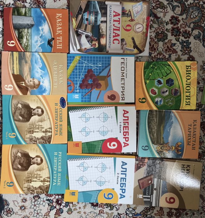 9 сынып кітаптары