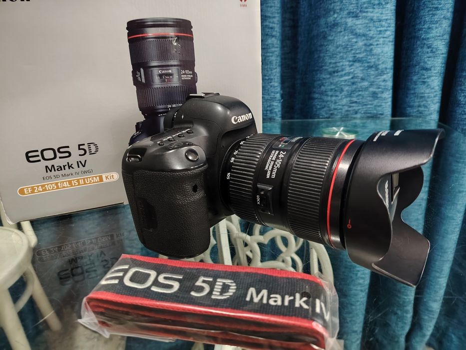 Продаю комплект Canon EOS 5D Mark IV  с объективом Canon EF 24–105mm f