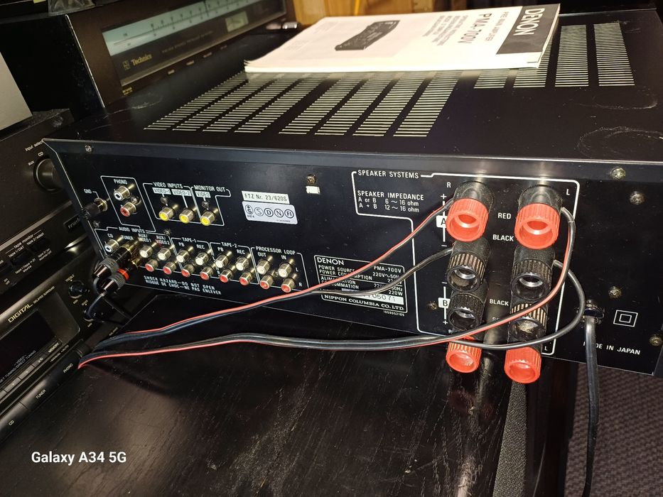 Denon PMA-700v amplificator stereo made in Japan 2x105 w 8ohmi
