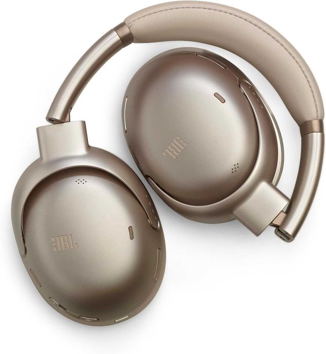 Нови Безжични Слушалки с Микрофон JBL Tour One M3, ANC, 2 години Гаранция, Бежови