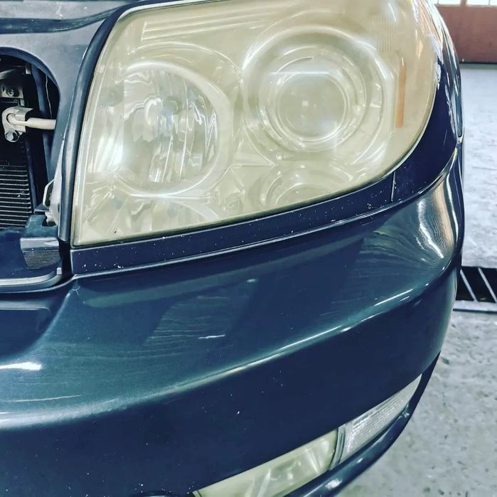 Реставрация и полировка фар.