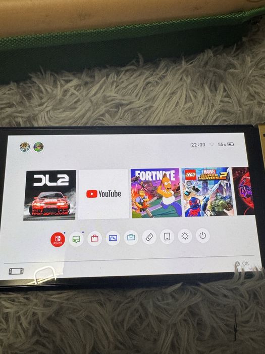 Nintendo swich OLED + катридж