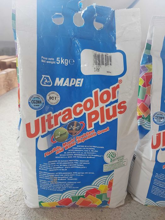 Фуга 5кг Mapei 4 броя - 80лева за всички