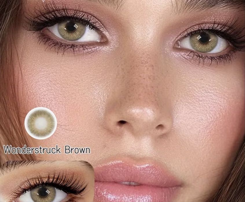 Цветни лещи 16€ сини, зелени,сиви,кешников кафяв цвят