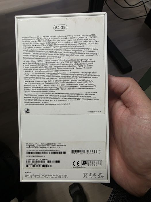 IPHONE Xs Max Space Gray, 64 GB