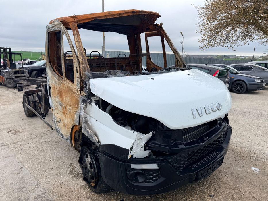 Iveco Daily 35C16 2.3 HPI двигател 5802098753 F1AGL411G ск. кутия 8874020 156 кс. 6 ск. 2018 Ивеко Дейли 35Ц16 2.3 engine 5802098753 F1AGL411G