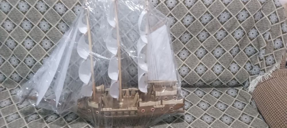Корабль,ручная работа