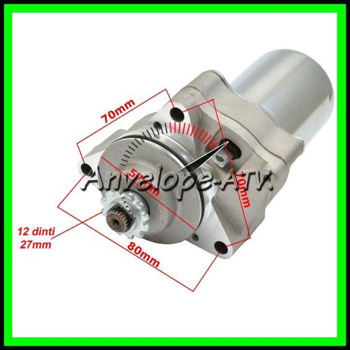 Electromotor Atv 125 110 107 70 50 - 3 Prinderi