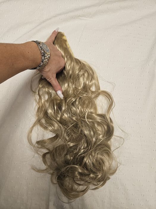 Коса, опашка екстеншън, Венче, диадема от цветя, рози