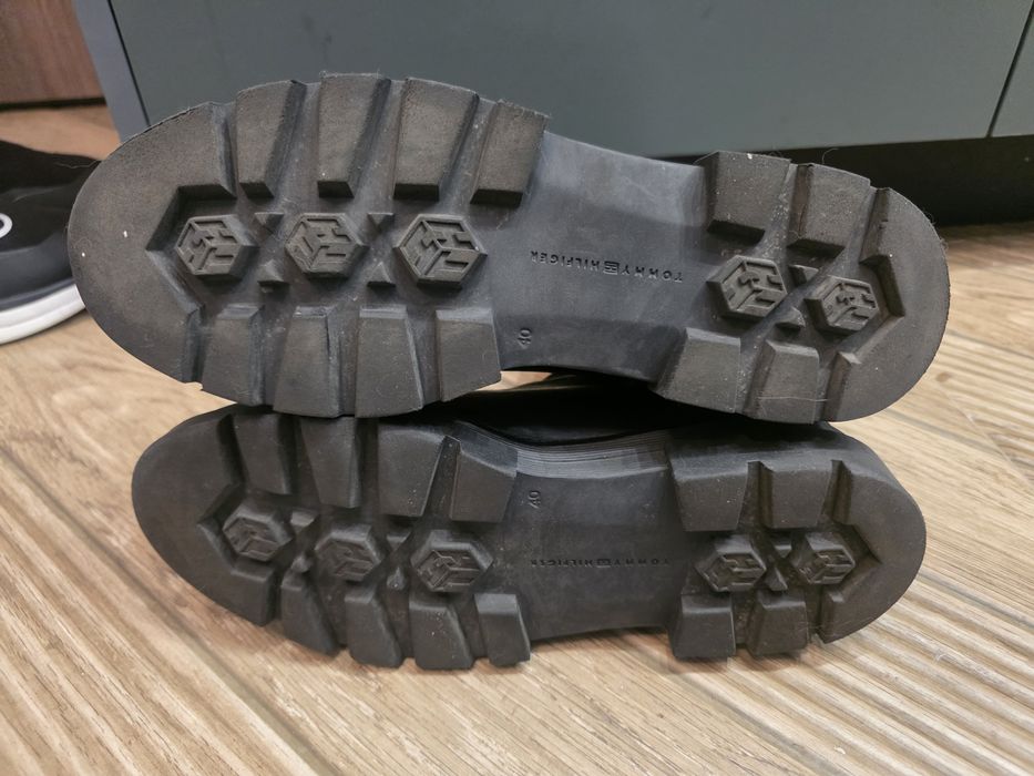 Мъжки кожени боти Tommy Hilfiger