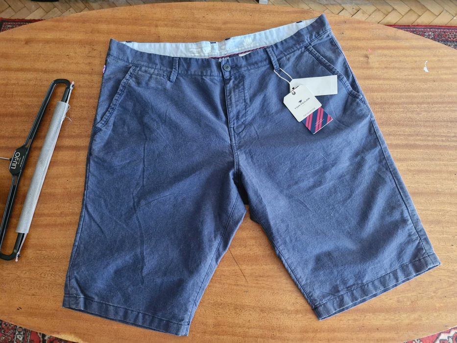 Нови къси мъжки панталони сини на Том Тейлър - номер 38 ,