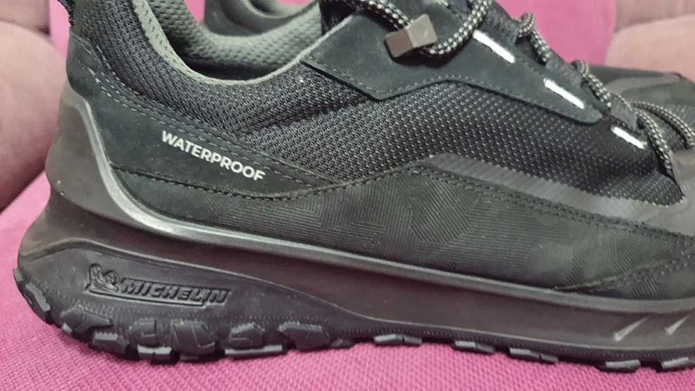 Pantofi sport ECCO Ult-trn Low Black waterproof marimea 46