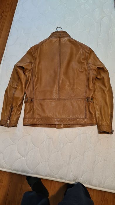Geaca piele Massimo Dutti deosebita